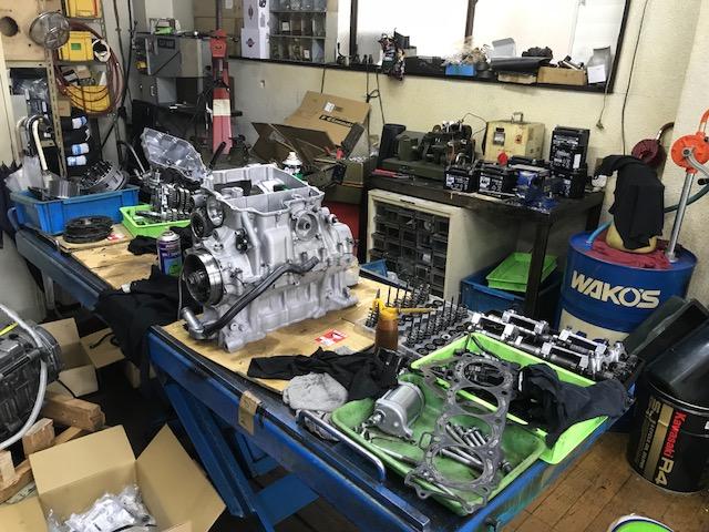 NINJA ZX－10RRのエンジンオーバーホール！大阪府茨木！（B