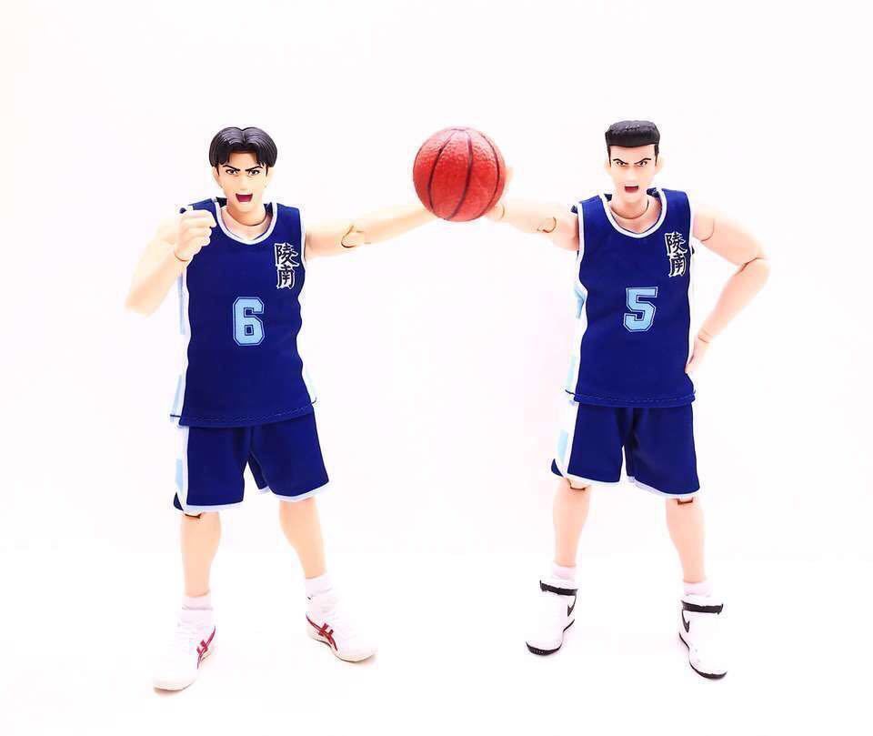 激レア【2点セット即納】スラムダンク 1/10 可動フィギュア 越野宏明