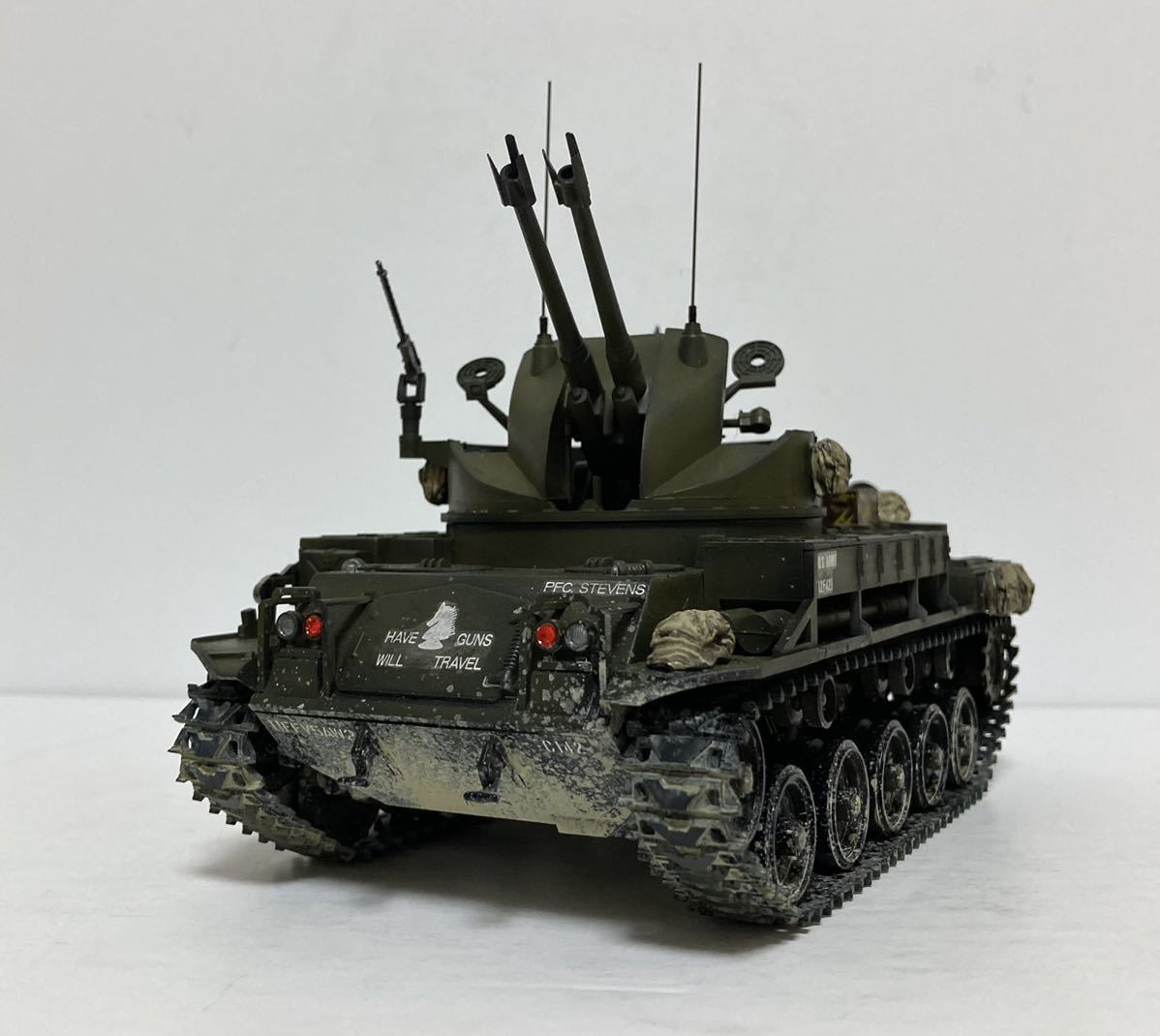 Yahoo!オークション - 完成品 タミヤ 1/35 アメリカ陸軍 対空自走砲 M