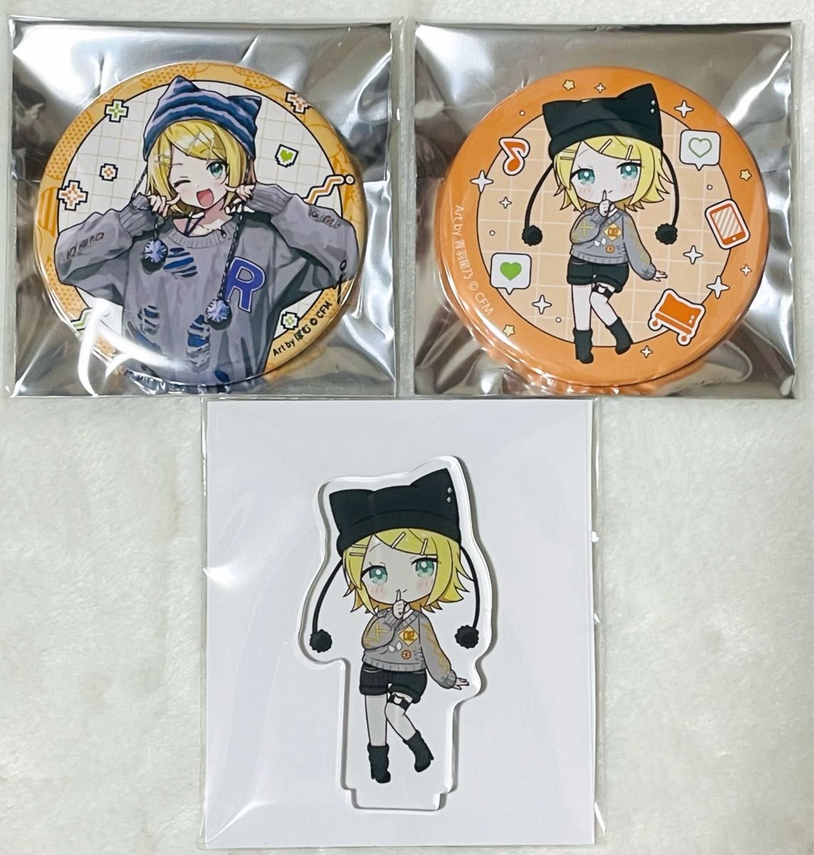 プロセカ 初音ミク グッズ まとめ売り アクリルスタンド 缶バッジ