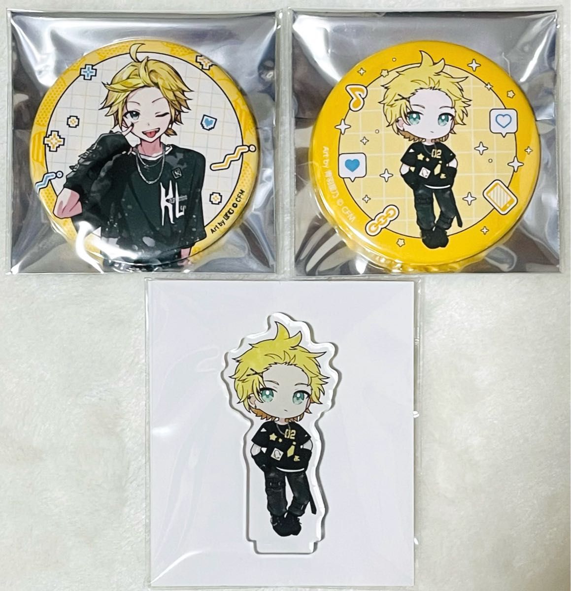 プロセカ 初音ミク グッズ まとめ売り アクリルスタンド 缶バッジ