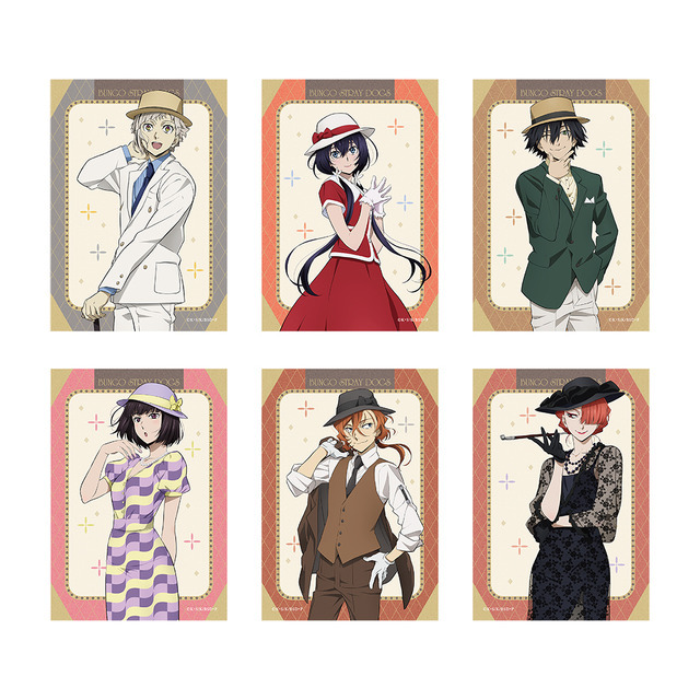 文スト」中島敦や江戸川乱歩、中原中也が“モダン・ファッション”に