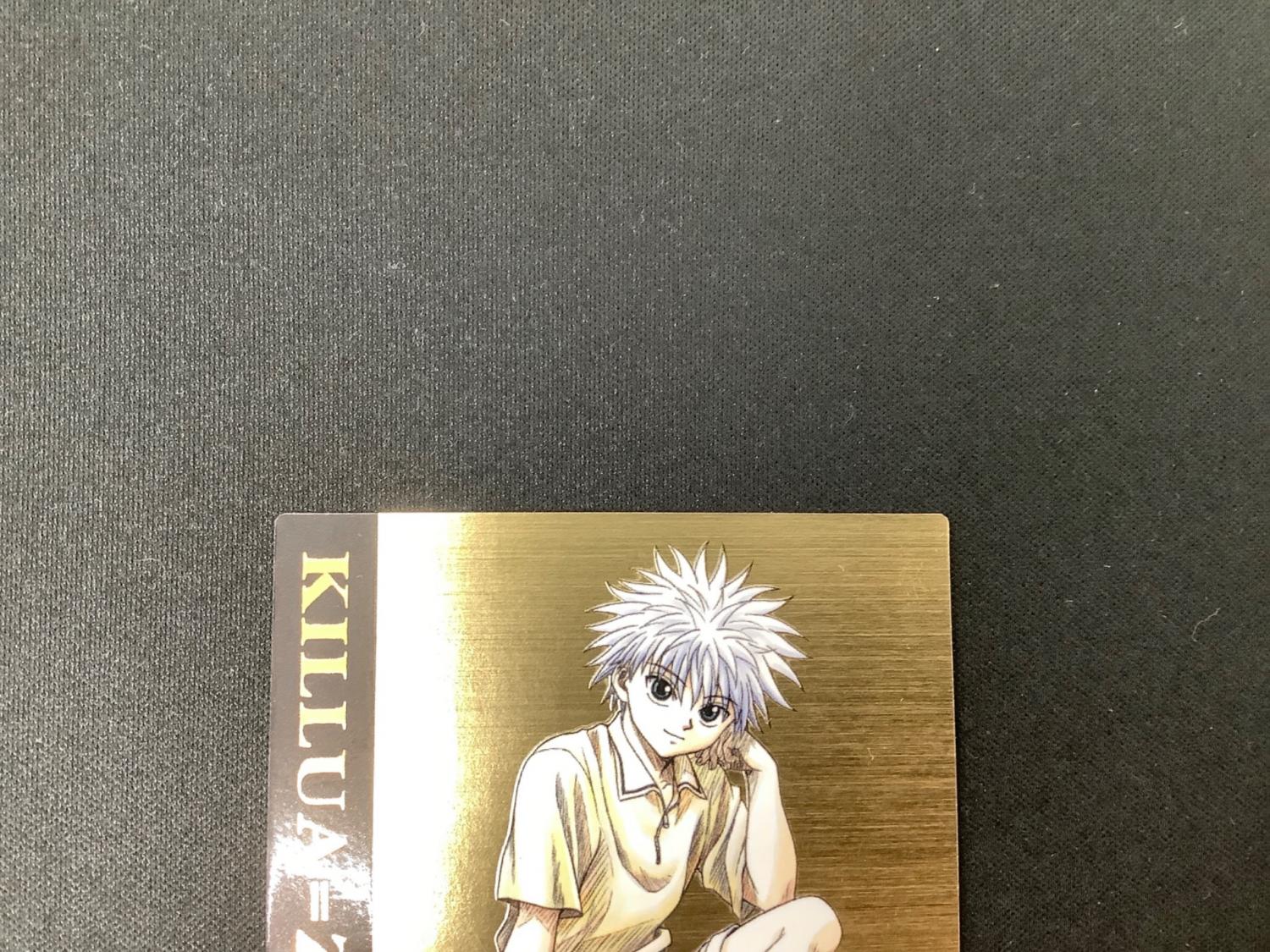 HUNTER×HUNTER (ハンター×ハンター) キルア カード ゴールド