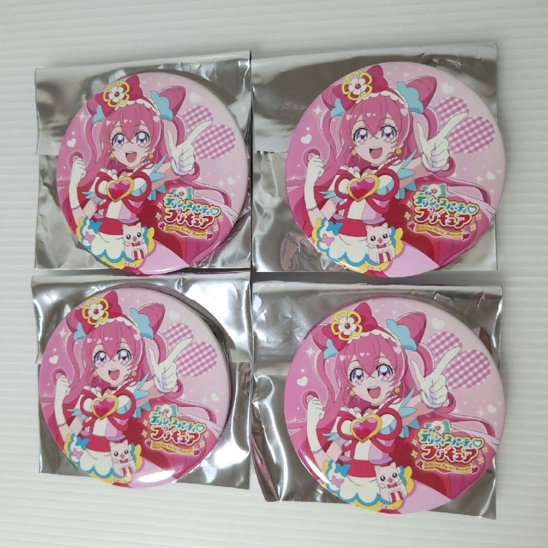 デリシャスパーティプリキュア缶バッジ キュアプレシャス ゆいの通販
