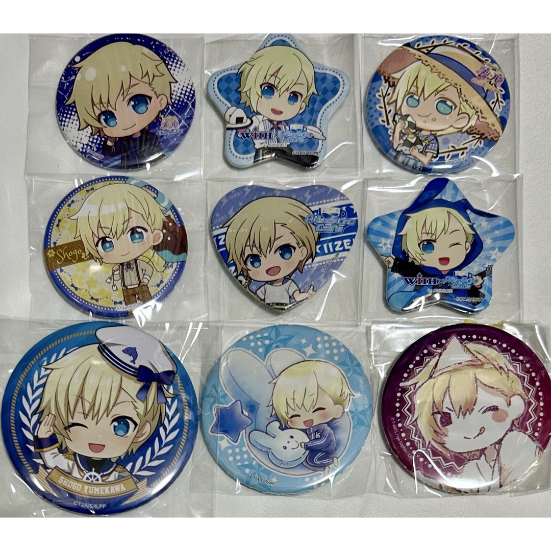 プリパラ アイドルタイム 夢川ショウゴ 缶バッジ アイドルタイム