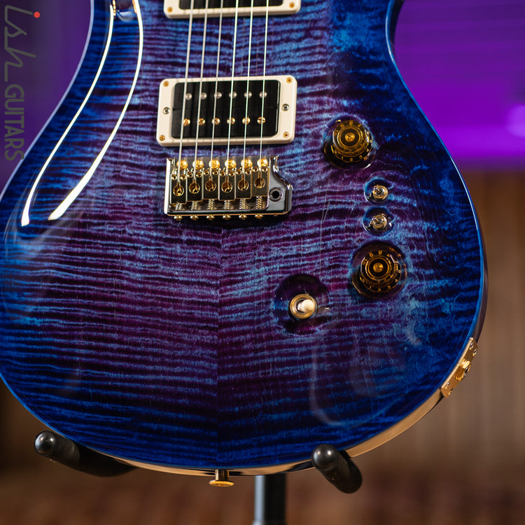 PRS Custom 24 35th Anniversary Violet Blue Burst Wrap 10 Top – Ish