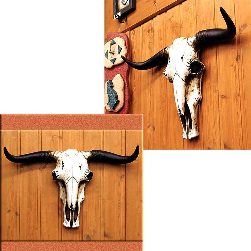 アメリカン レトロ スカルハンガー 牛 オブジェ おしゃれ ウエスタン