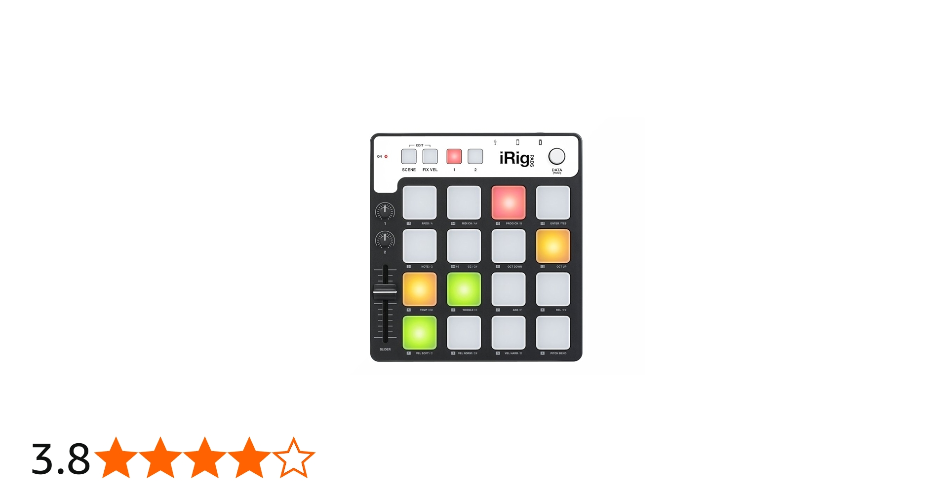 Amazon | IK Multimedia iRig Pads MIDIグルーブ ・コントローラー