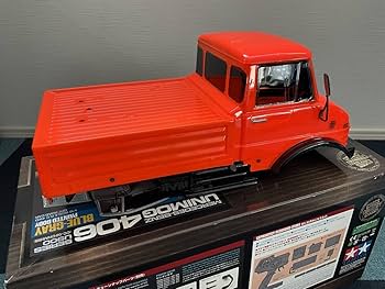 Amazon | 組立済 塗装済み 1/10 タミヤ ベンツ ウニモグ406