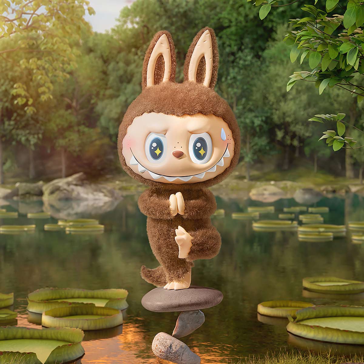 THE MONSTERS Lazy Yoga Series Figures - POP MART (Japan)