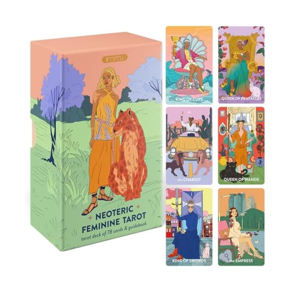 楽天市場】Wyspell フェミニンなタロットカードデッキ–ボーダーレス