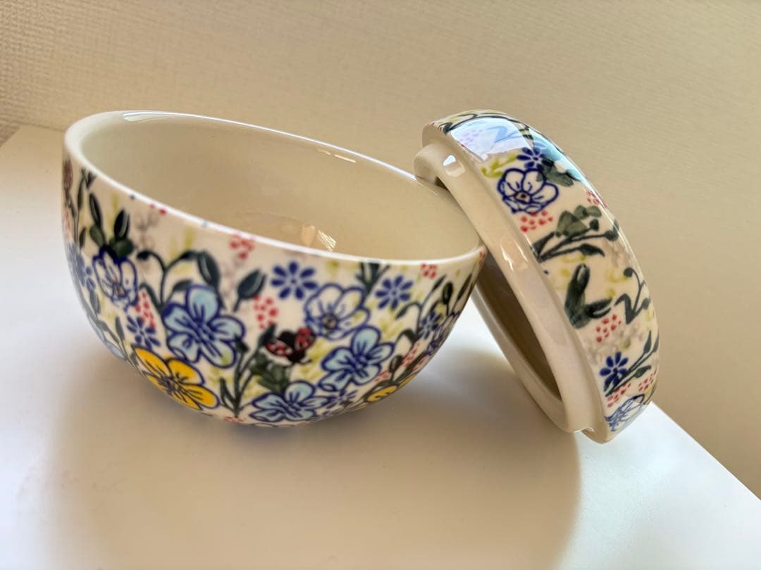 ポーランド食器 ポーリッシュポタリー リンゴ 皿 りんごボウル・ポーリッシュポタリー(ポーランド食器)