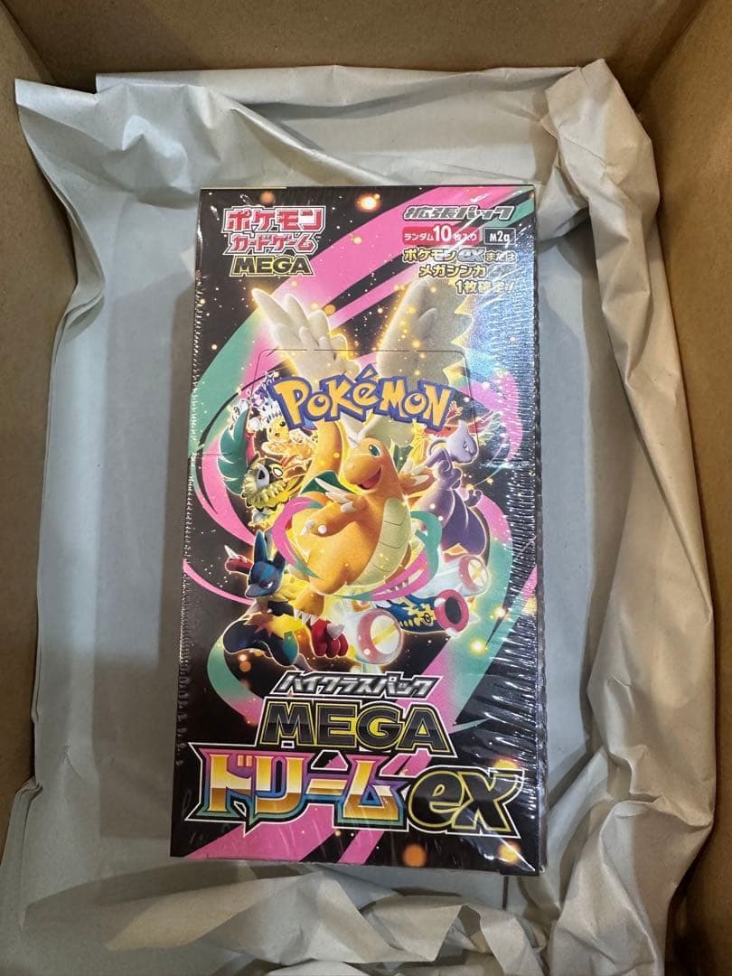 本日価格ポケモンカードゲーム MEGA ドリームEX 楽天市場】ポケモンカードゲーム MEGAドリームex BOX MEGA ハイクラス