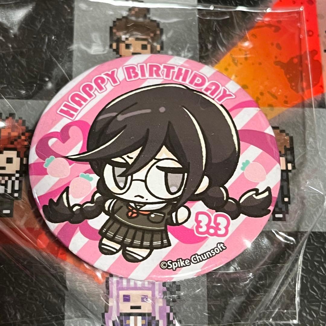 ダンガンロンパ 腐川冬子 プリロール 缶バッジ バースデープリカップケーキ2024（腐川冬子）【特典缶バッジ付き