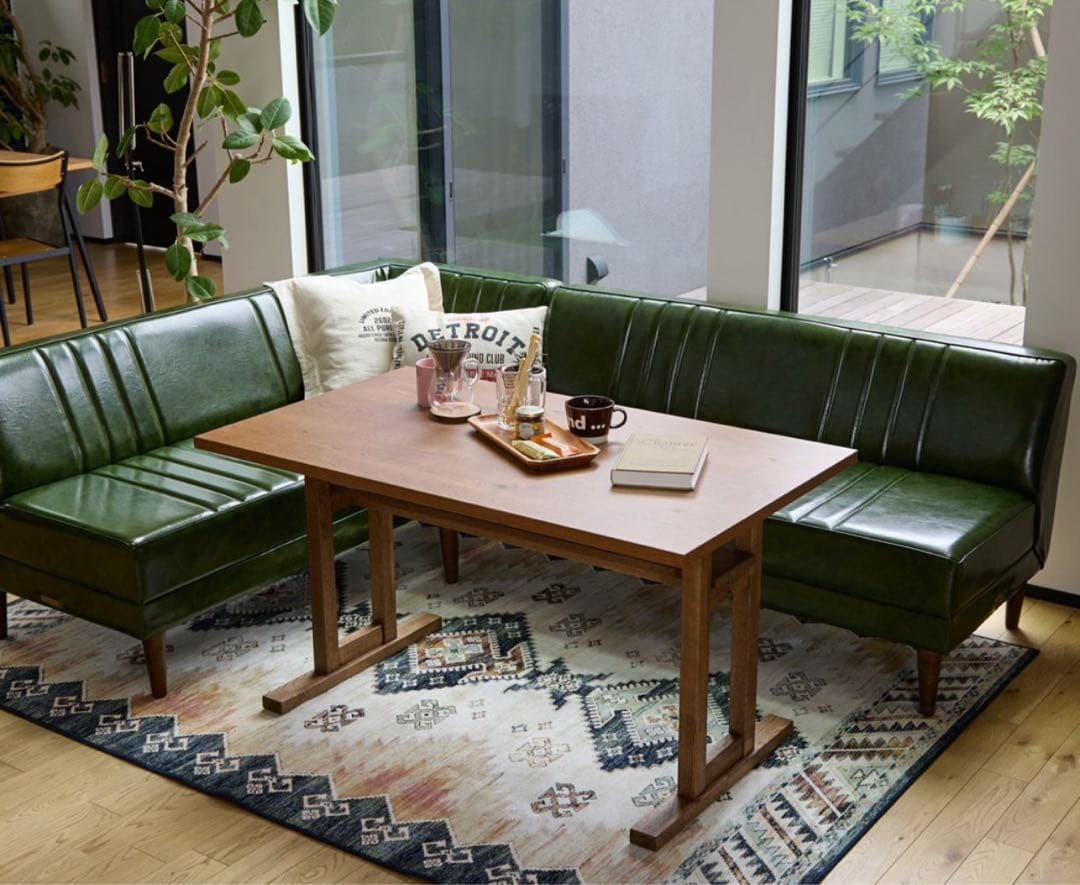 ニコアンド　クラシックダイナー　カウチソファーL 新古品】ソファカウチ L / クラシックダイナーシリーズ (ニコアンド