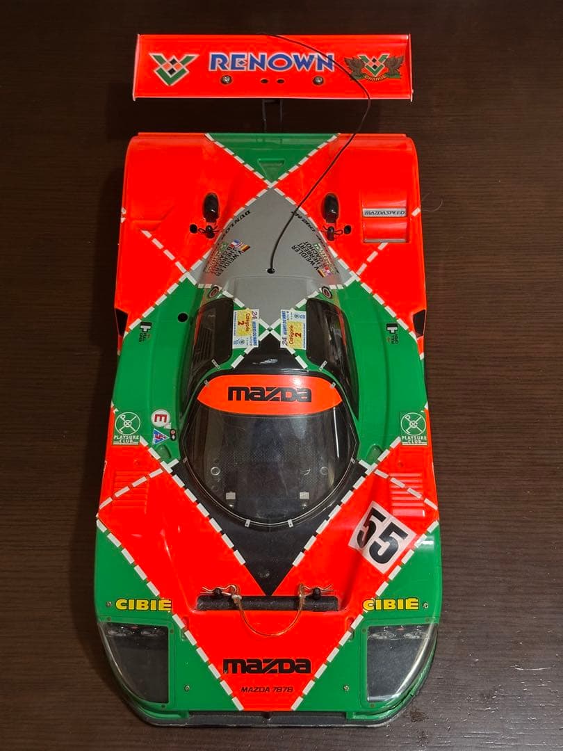 タミヤ 1/10RCカー マツダ787B Tamiya 1/10 Electric RC Car No.218 Mazda 787B 47518 Assembly Kit