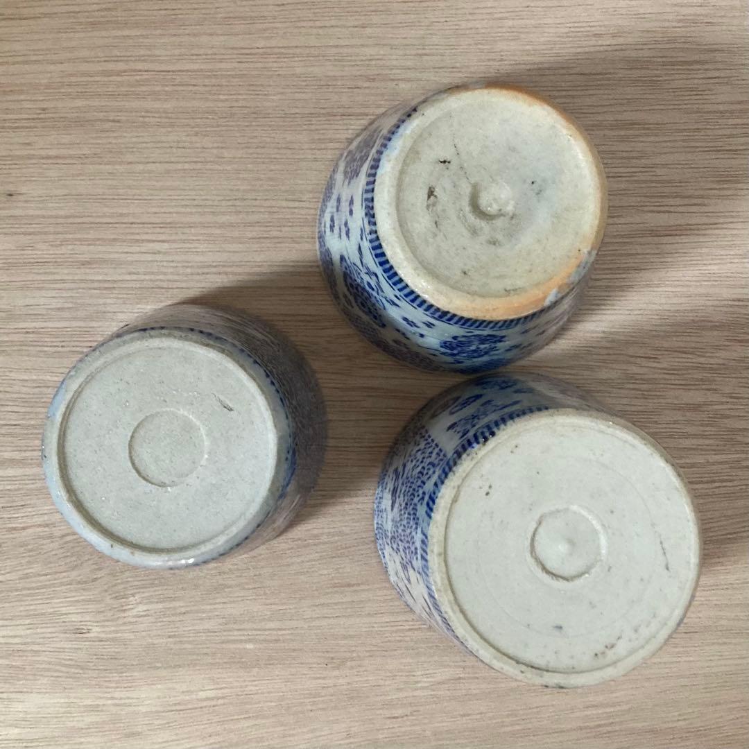 古伊万里蕎麦猪口 三客セット - メルカリ