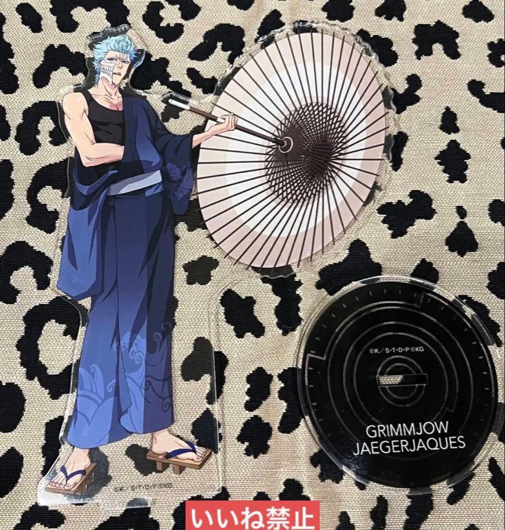 BLEACH グリムジョー アクスタ 番傘 BLEACH 千年血戦篇_グリムジョー・ジャガージャック BIGアクリル