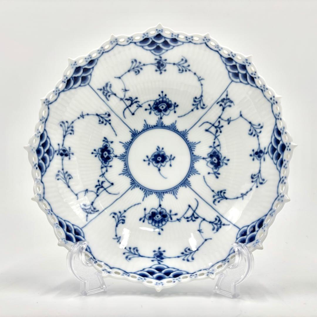   ブルーフルーテッド フルレース プレート 21 ロイヤルコペンハーゲン（Royal Copenhagen） ブルー フルーテッド