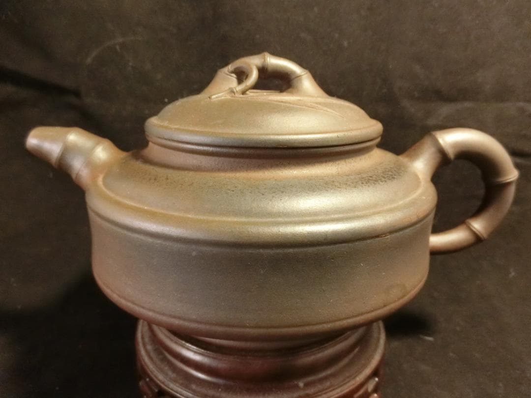 中国宜興紫砂壷 　近期窯変壷精品　竹鼓壷 本物保証 宜興紫砂壷（中国茶器）『小小笑桜』 – 紫砂庵