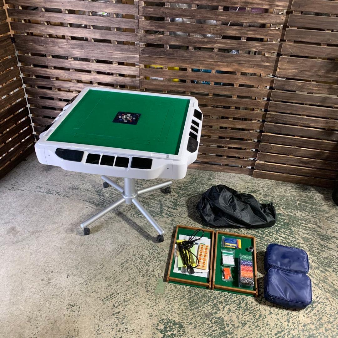 H383 AMOS JP-EX COLOR 全自動麻雀卓 フルセット ☆全自動麻雀卓 アモスJP-EXカラー 座卓兼用タイプ AMOS JP-EX COLOR