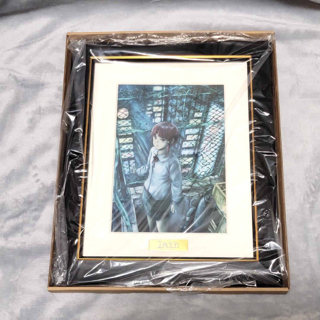 serial experiments lain DMMスクラッチA賞 祝・安倍𠮷俊画業30周年記念！ 「「serial experiments lain