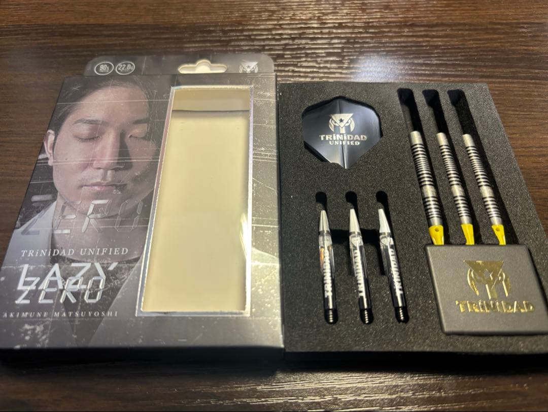 TRINIDAD LAZY ZERO レイジーゼロ Sダーツ限定モデル トリニダード レイジー ゼロ 22g タングステン90% 松吉輝宗選手(LAZY