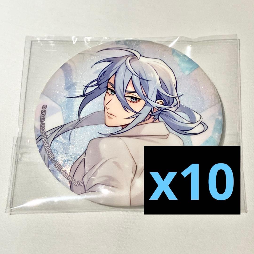 【NU:カーニバル】エドモンド　10個セット　ぬカニ　台湾　原画展　缶バッジ NU: Carnival - Bliss×fanfancy+ 缶バッジ＆缶バッジフレームセット