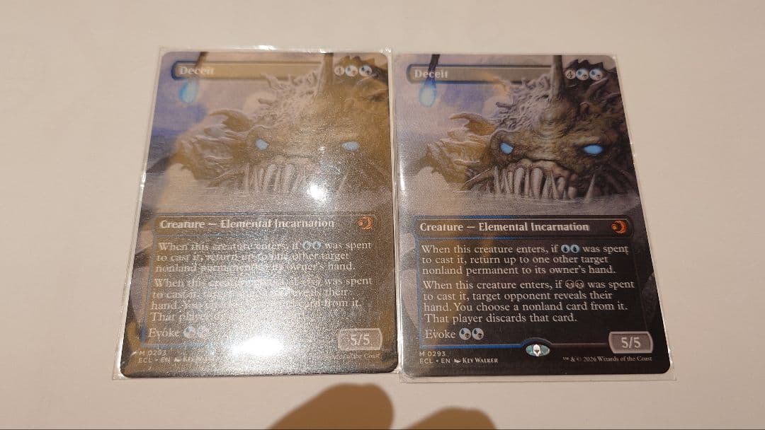 ボーダーレス　欺瞞/Deceit　英語版　2枚セット