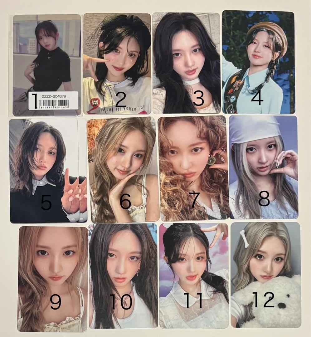 IVE ガウル トレカ 特典 まとめ売り(バラ売り) 2026年最新】iVe ガウル トレカ まとめ売りの人気アイテム - メルカリ