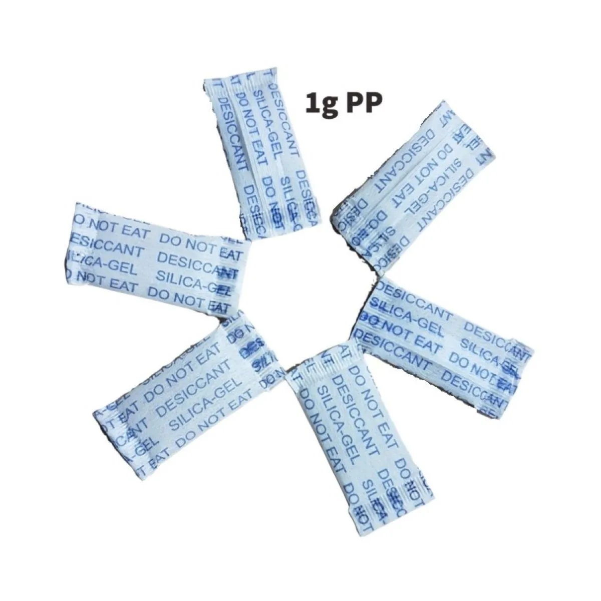 1 Gram PP BLUP 500 Silica Gel Desiccant (500-PCS) Packets for Moisture Control - Image 3