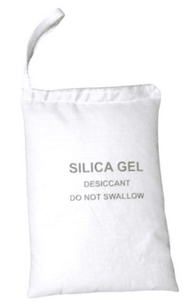 500 Gram Silica Gel Cloth Bag with Loope Desiccant White Beads for Moisture Control