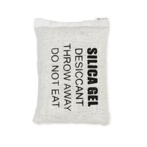 25 Gram 10 Cloth Bag Silica Gel Desiccant White Beads for Moisture Control