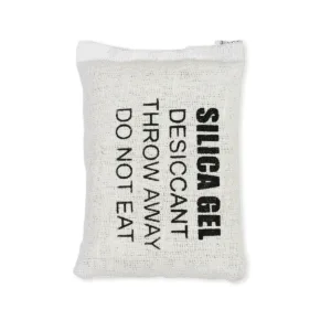 25 Gram 10 Cloth Bag Silica Gel Desiccant White Beads for Moisture Control