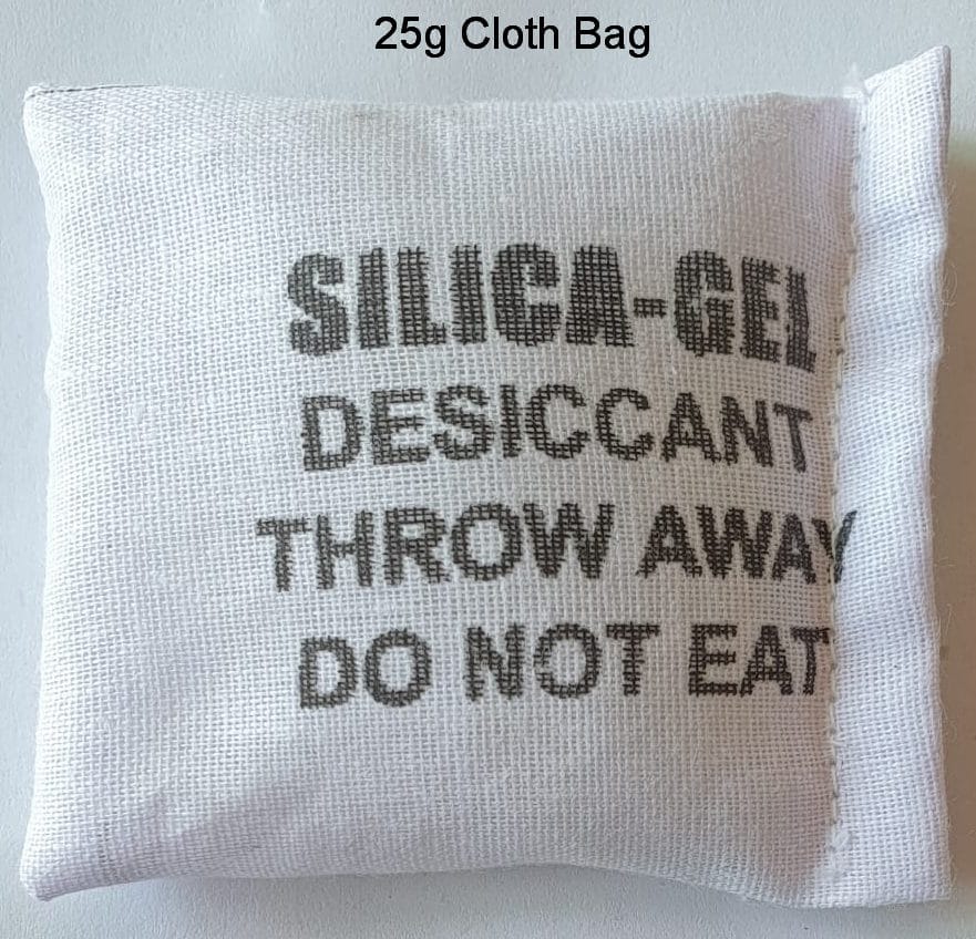 Silica Gel 25 Gram Cloth Bag