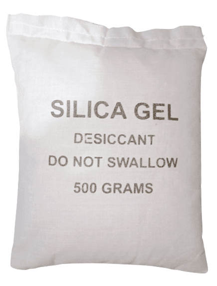500 Gram 1 Cloth Bag Silica Gel Desiccant White Beads for Moisture Control - Image 2
