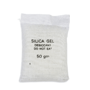 50 Gram 10 Cloth Bag Silica Gel Desiccant White Beads for Moisture Control