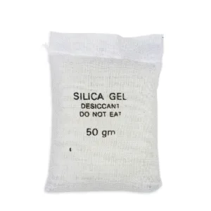50g Silica Gel (50PCS) Cloth Bag For Moisture Damage Prevention  | BUY NOW