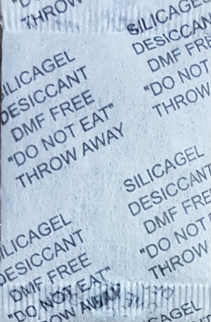 5 Gram Silica Gel Desiccant (PS BLU/P 500 Packets ) White Beads for Moisture Control - Image 2
