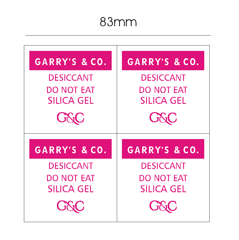 Customized Solution Available (Silica Gel Desiccant Packets with Logo, Print colour choice etc. - Image 5