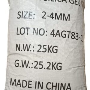 25 Kg Bag Silica Gel Desiccant White Beads for Moisture Control