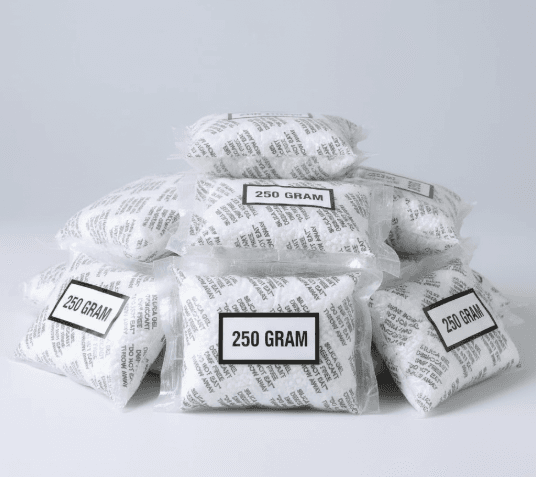 Silica Gel Packets & Cloth Bag
