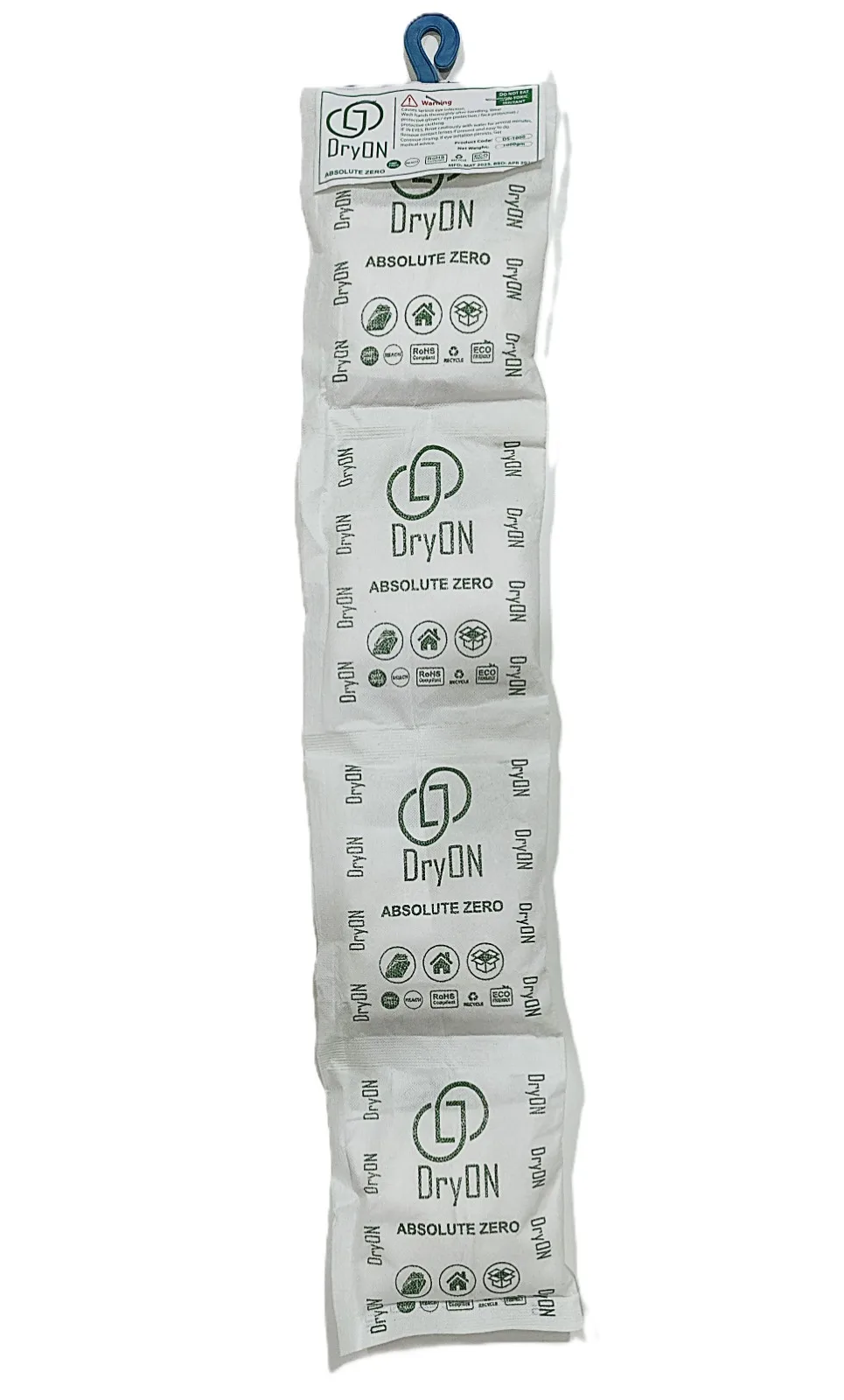 1KG DryON Desiccant Strip for Containers — 90-Day Guard 1KG DryON Desiccant Strip for Containers 90 Day Guard Moisture Control