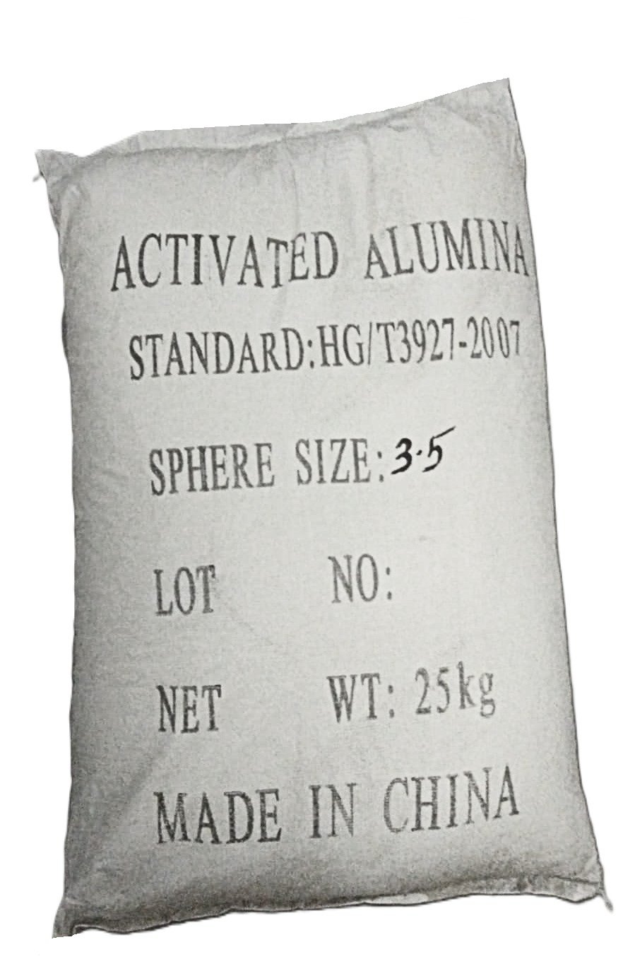 activated alumina bag 25kg desiccant for air dryers